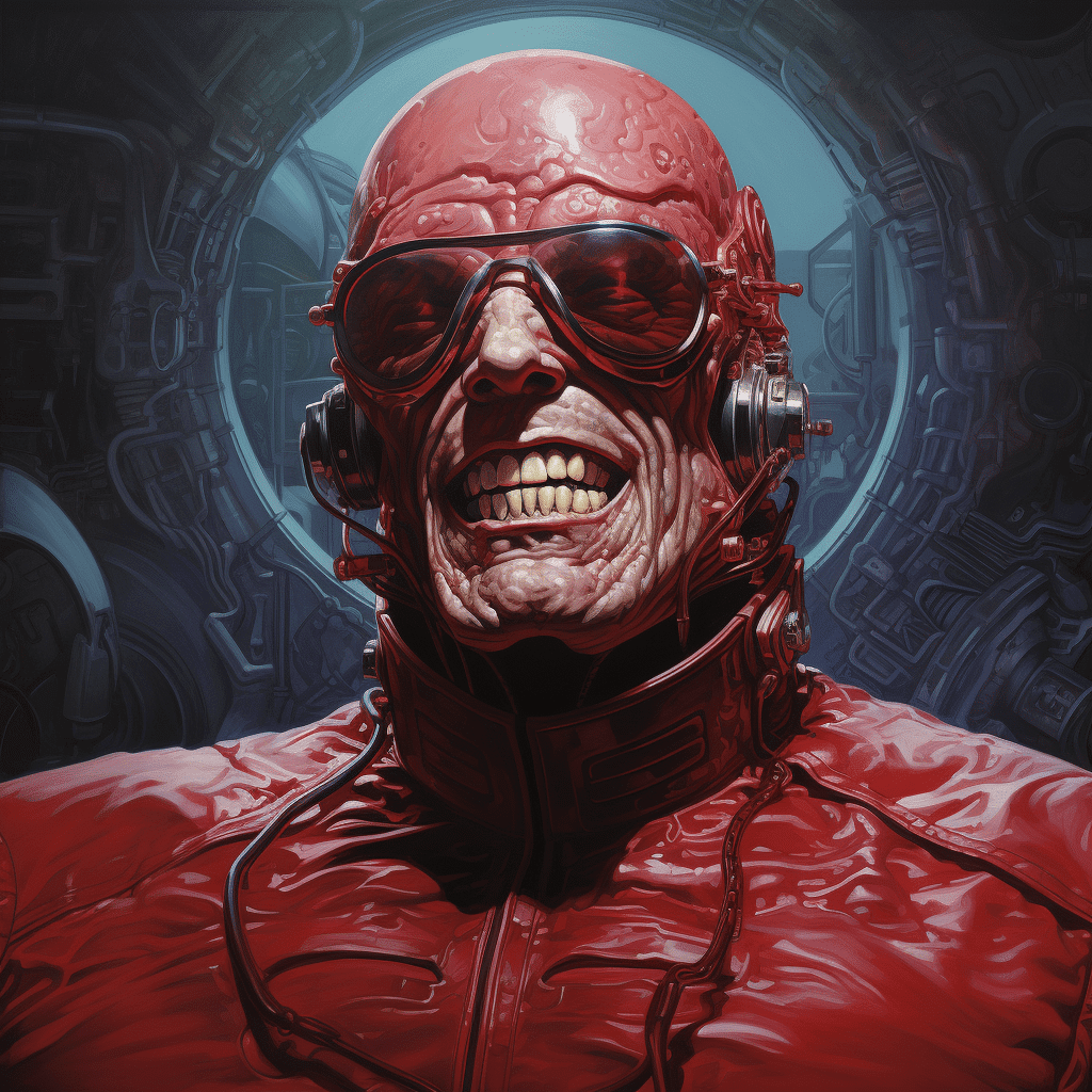crimson chin