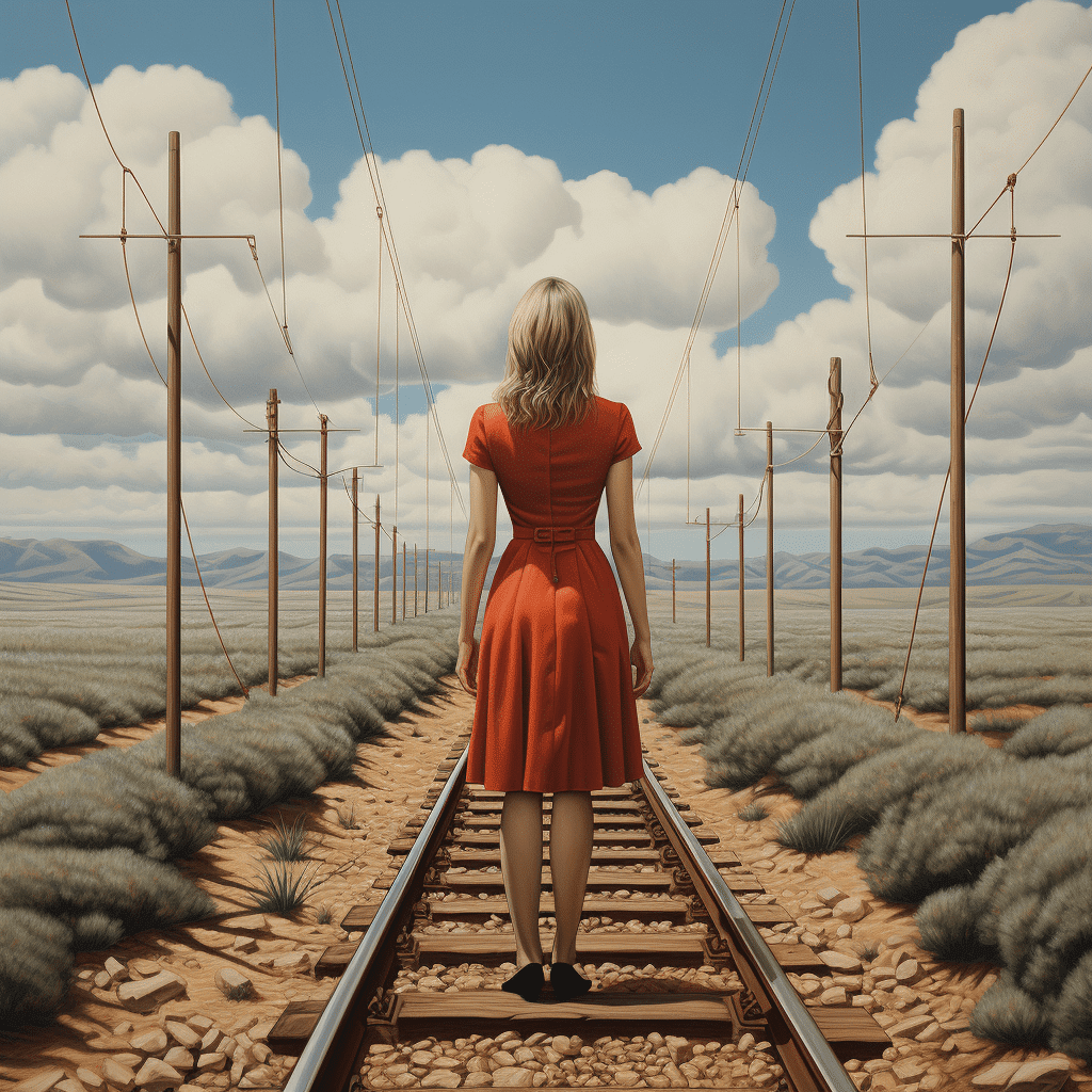 on the line
