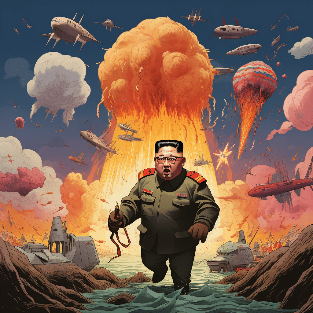 kim cartoon