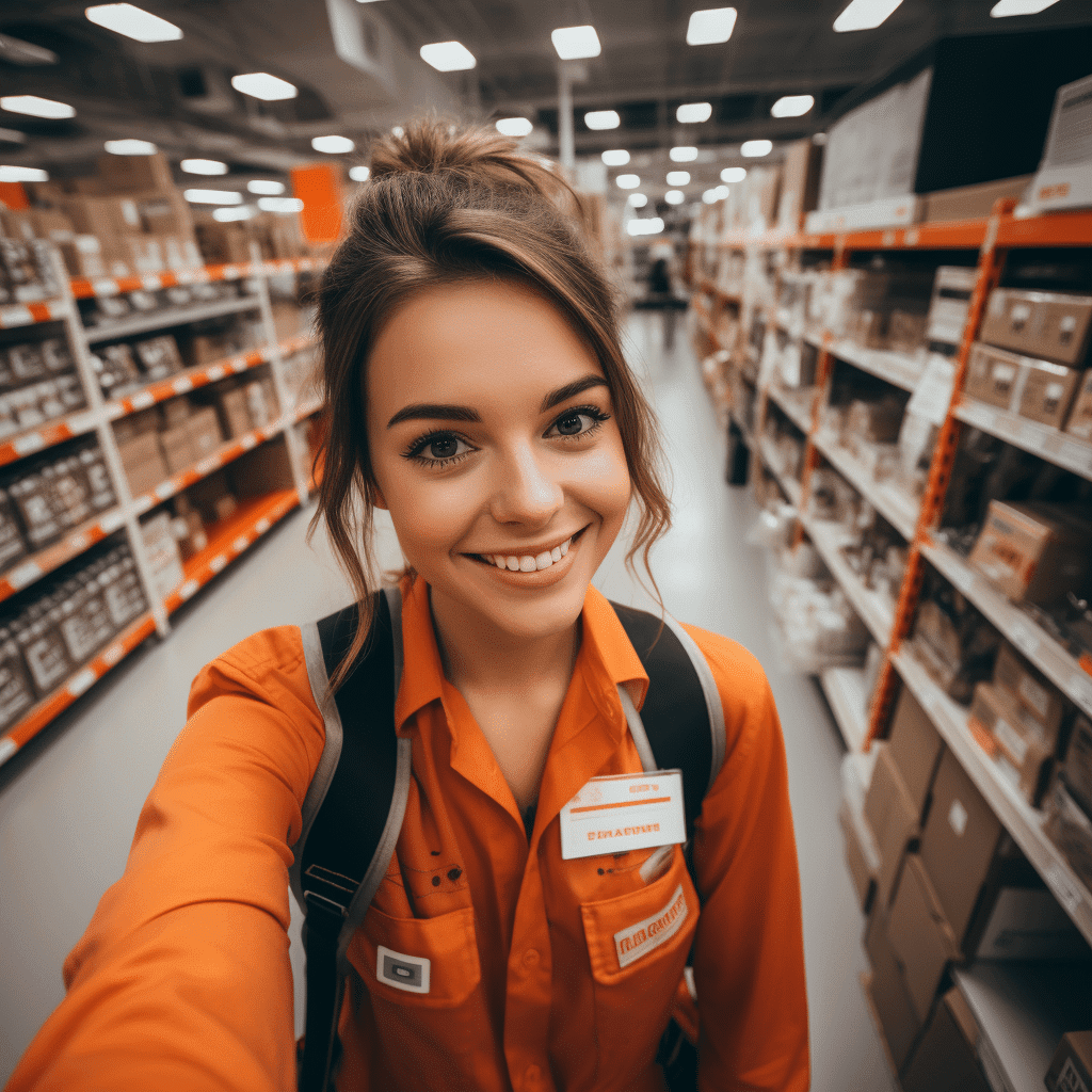 home depot girl goes viral
