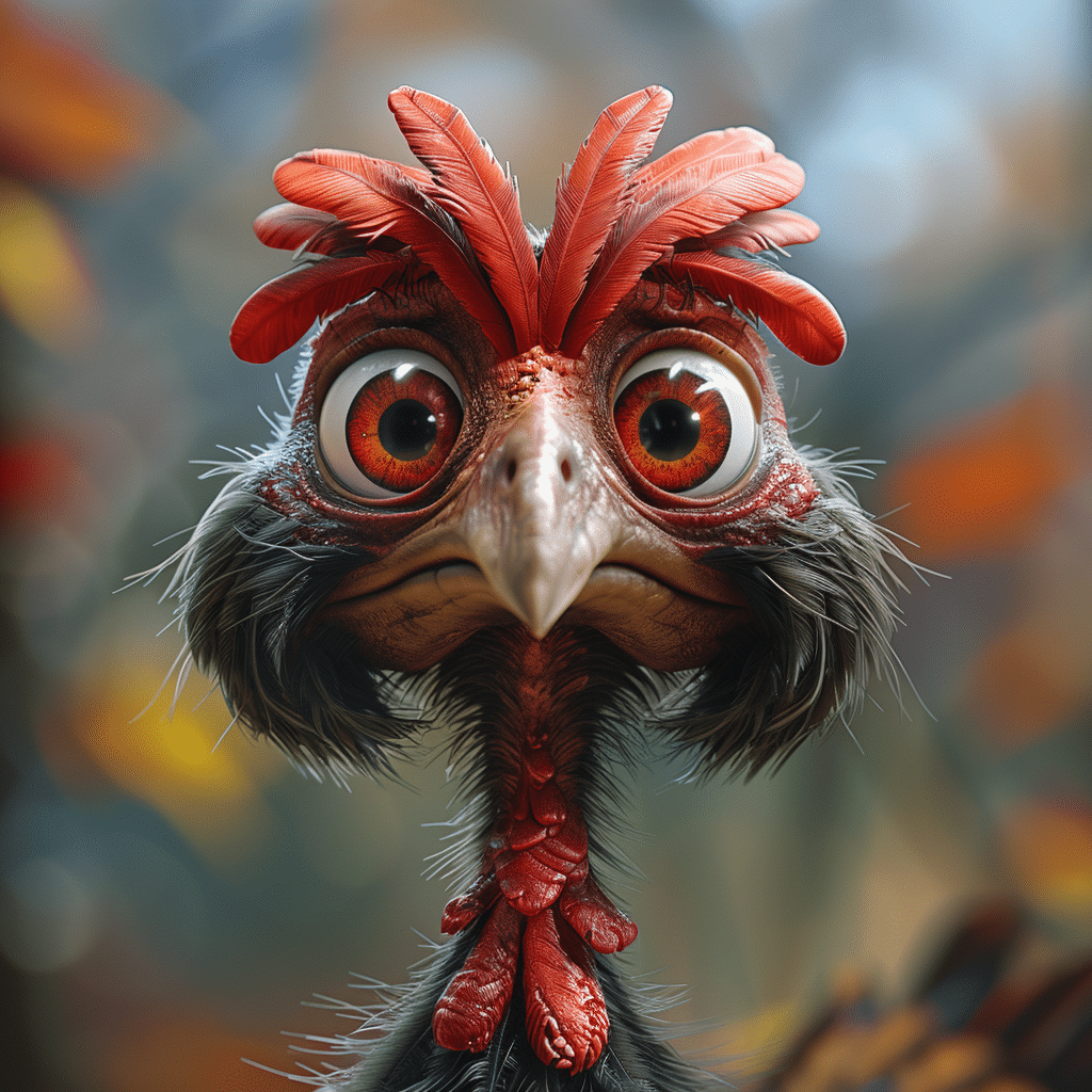 cartoon turkey