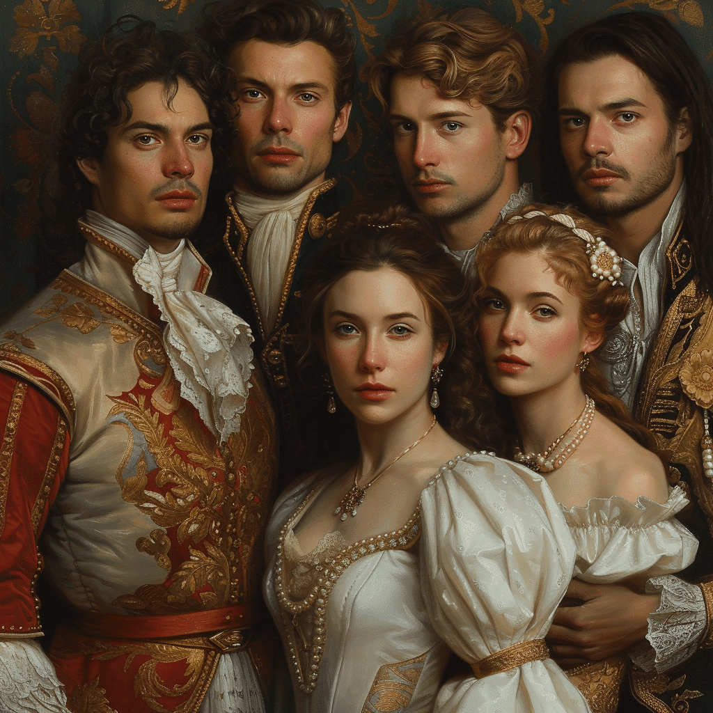 cast of all the queens men