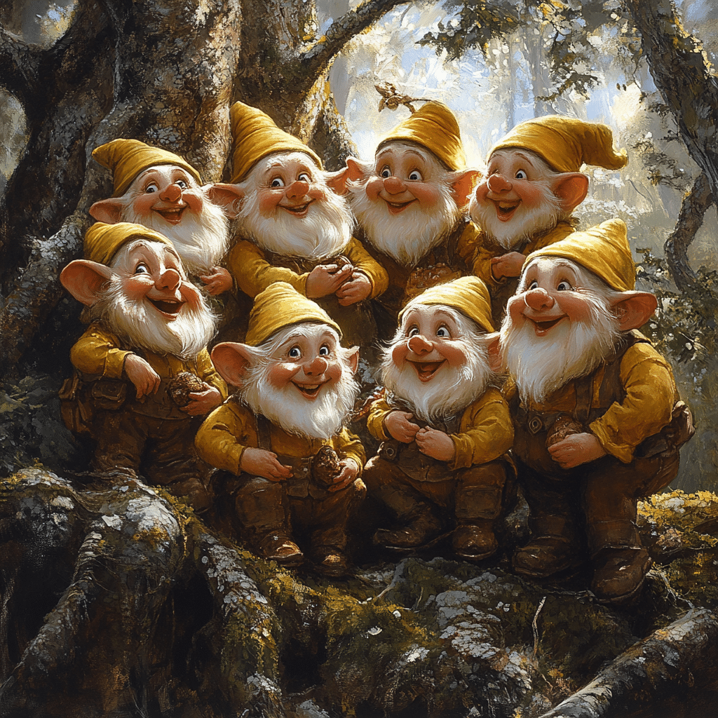 seven dwarfs with names