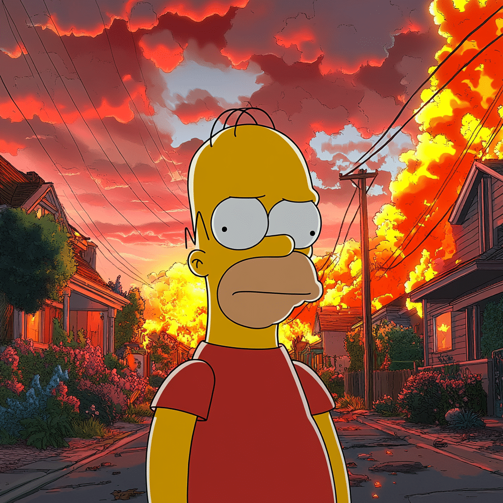simpsons series finale