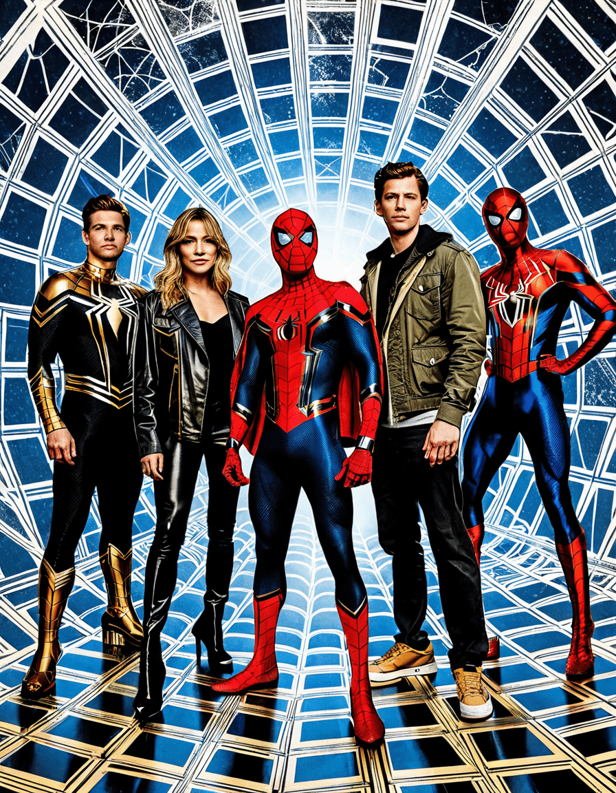 cast of spider man no way home