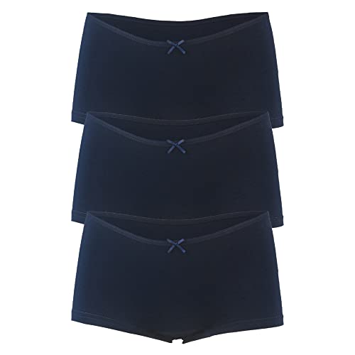 Allxwek Women Comfort Boxer Short Cotton Underwear Soft Boy Short Pack of BU L