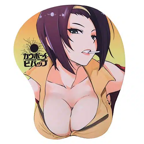BOO ACE CowboyBebop Anime Mouse Pads Boob Oppai Gaming D Mousepads ay Skin