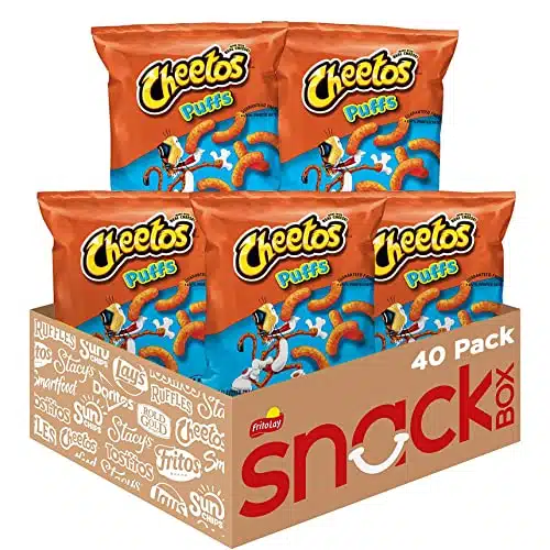 Cheetos Puffs Cheese Flavored Snacks, Ounce (Pack of )
