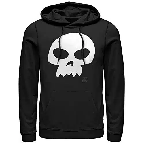 Fifth Sun Men's Toy Story Sid Skull Pull Over Hoodie   Black   X Large