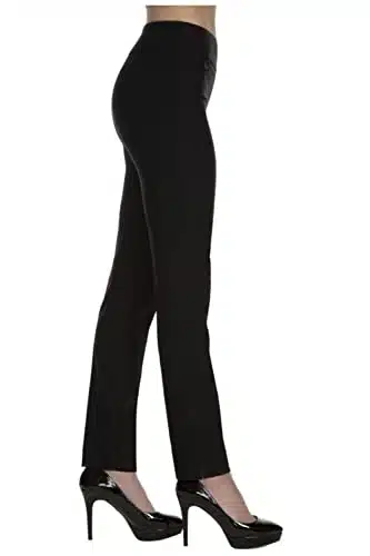 LISETTE L MONTREAL Lisette Pants, Skinny Leg Dream Pants, Magical Lycra, Style Color Black