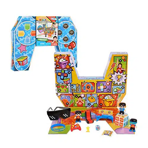 RYAN'S WORLD Ryan's Mystery Playdate Gamer Countdown, Includes Surprises, Day Coundown Calendar, Styles May Vary