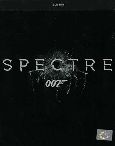 Spectre Steelbook (Blu Ray Region Free) Daniel Craig, Christoph Waltz, Lea Seydoux