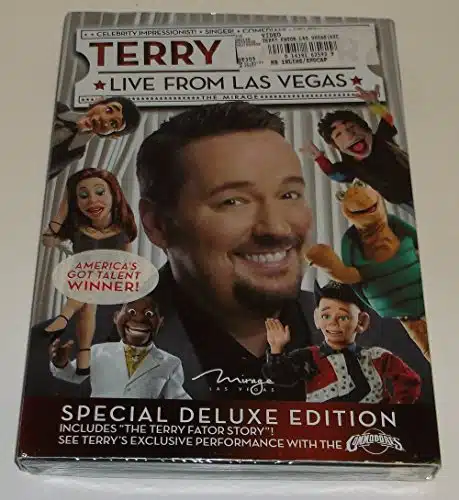 Terry Fator Live from Las Vegas (Special Deluxe Edition with The Terry Fator Story & Performance with The Commodores)
