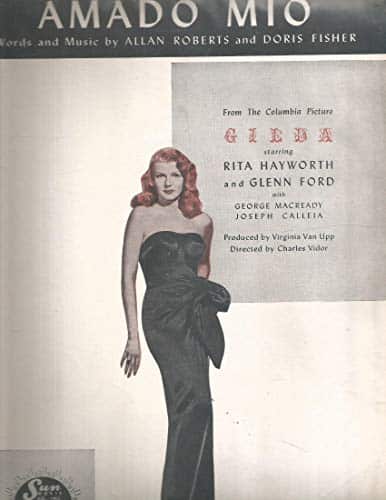 Amado Mio sheet Music;