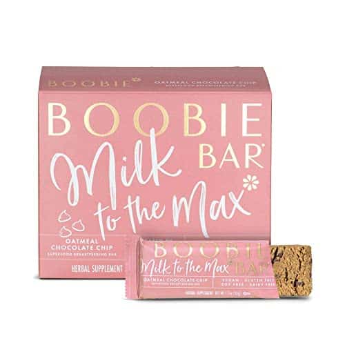 Boobie Bar Superfood Lactation Ounce Bars Package May Vary, Oatmeal Chocolate Chip, Count