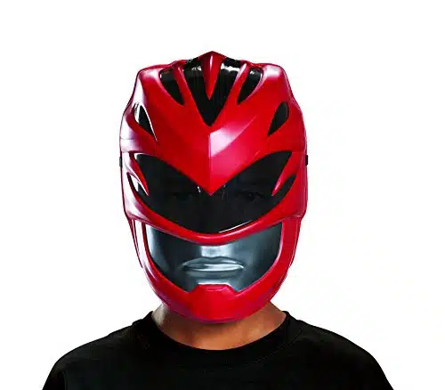 Disguise Red Power Ranger Movie Mask, One Size