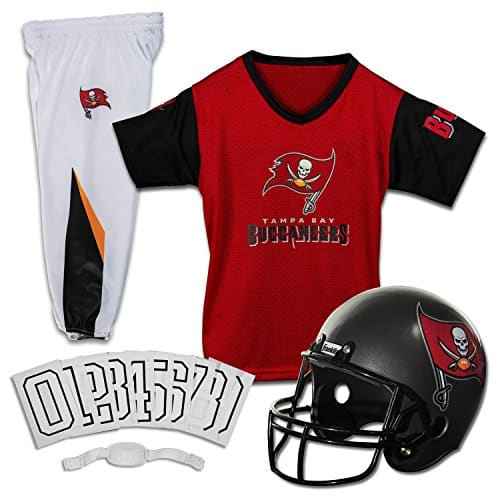 Franklin Sports boys Franklin Sports NFL Team Licensed Deluxe Youth Uniform Set, Team Color, Medium US