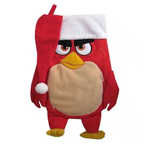 Kurt Adler Angry Birds Red Bird Stocking