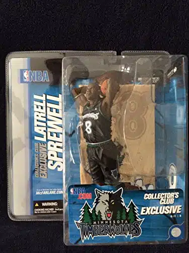 NBA McFarlane Sportspicks Series Latrell Sprewell Timberwolves Exclusive Action Figure