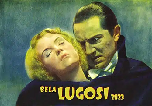 Wall Calendar [pages x] DRACULA BELA LUGOSI Frankenstein Vampire Vintage Posters Silent Film Horror Movie
