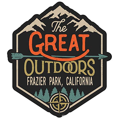 Frazier Park California The Great Outdoors Design Inch Vinyl Decal Sticker
