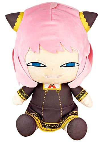 Great Eastern Entertainment Spy X Family   Anya Forger Heh Sitting Pose Plush H