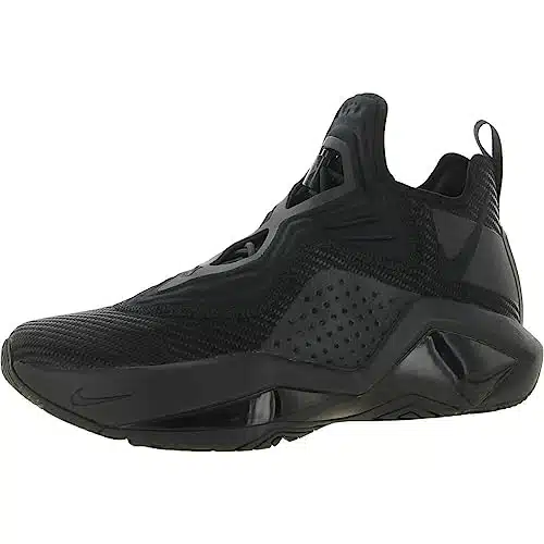 Nike Men's Lebron Soldier XIV Basketball Shoes, BlackMetallic Dark Grey,