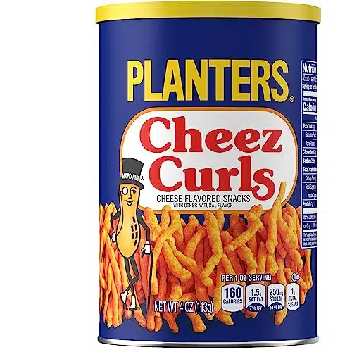 Planters Cheez Curls Cheese Flavored Snacks, Oz