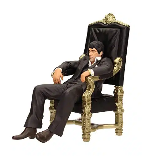SD Toys Movie Icons Scarface Tony Montana Throne Figure