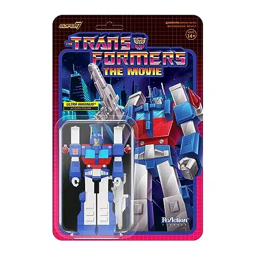 SuperUltra Magnus The Transformers Movie Reaction Action Figure