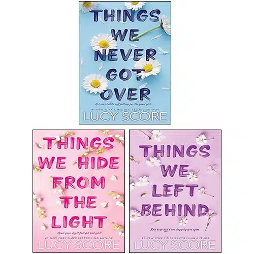 Things We Left Behind, Things We Hide From The Light, Things We Never Got Over By Lucy Score Books Collection Set
