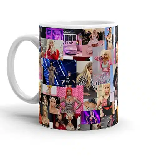 White Mugs Nicki Ceramic Minaj Tea Birthday Cups Travel Oz Coffee Mug Gifts For Friend Family Coworker Fathers Day Christmas
