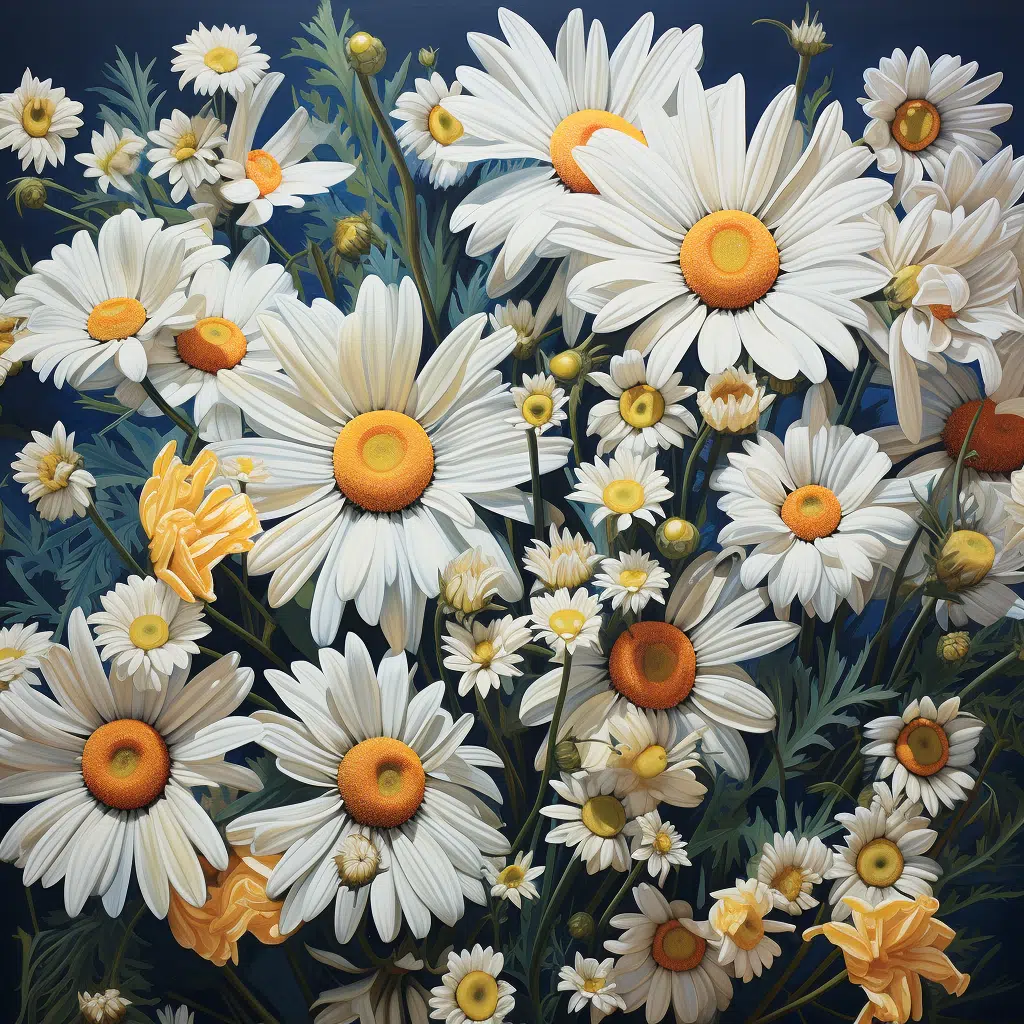 daisy blooms