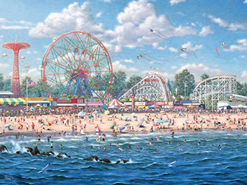 Ceaco   Thomas Kinkade   Inspirations   Coney Island   Piece Jigsaw Puzzle