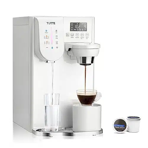 TOTTE Reverse Osmosis System Countertop NSFANSI Standard Water Filter Stage Purification, DOW RO Filtration, Tea & Coffee Maker Brewing Milk Powder Multifunctional in ater Pur
