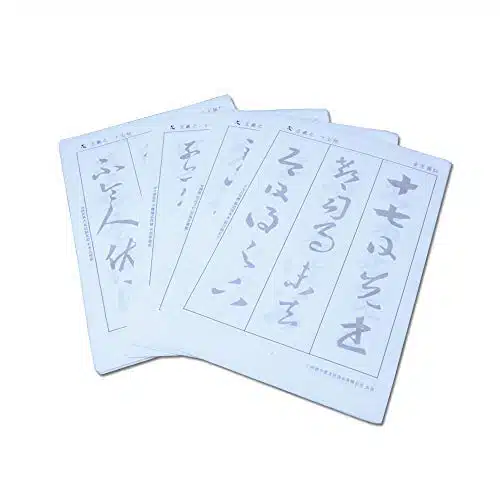 Tianjintang Chinese Calligraphy Ink Writing Sumi Tracing Rice Xuan Paper for Beginner Wang Xizhi  Shi Qi Tie  Sheets