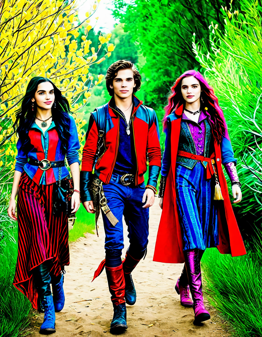descendants the rise of red