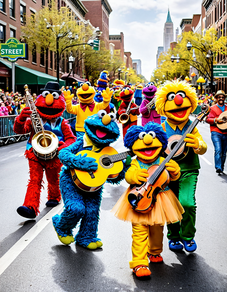 sesame street characters