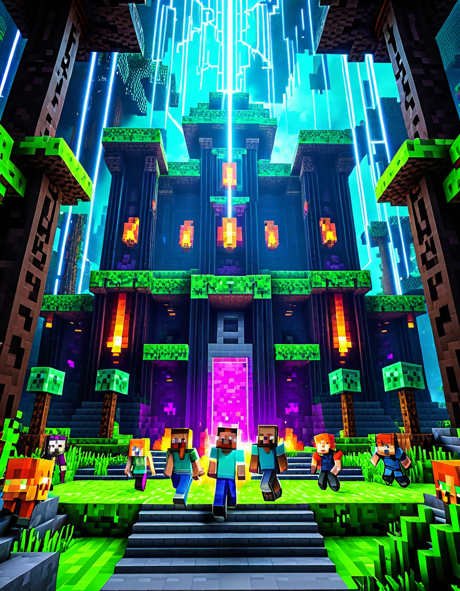 minecraft movie cast